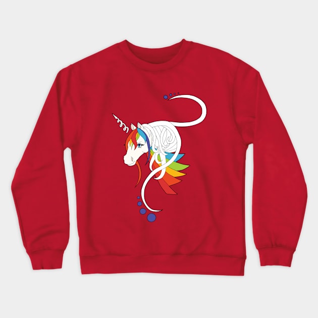 Rainbow Dash Gets an Upgrade Crewneck Sweatshirt by Chelerin